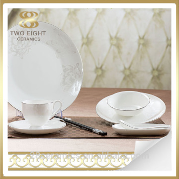 Atacado conjunto de jantar paquistanês, dinnerware clássico real, placa de casamento decoração